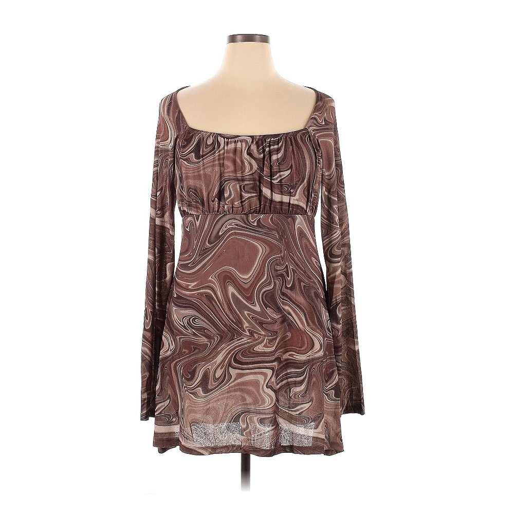 Nasty Gal Inc. Brown Boho Dress